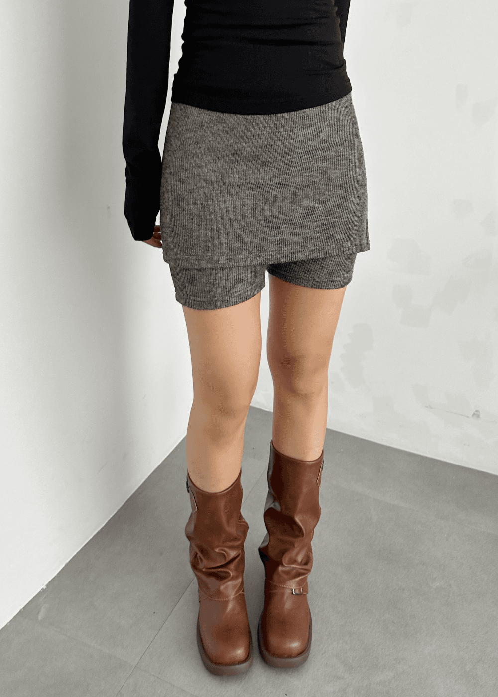 아일 니트 큐롯 팬츠(2colors)