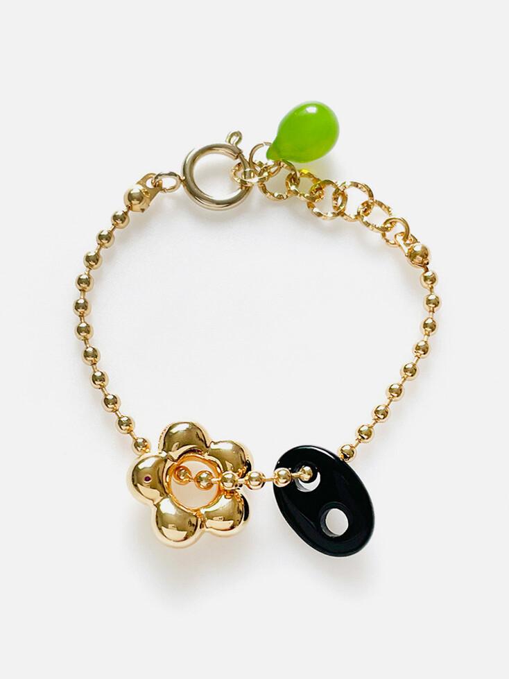 Wild Flower Ball Bracelet (2color)