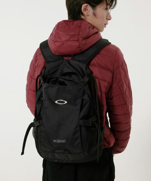 NOI1785 버클 플랩 백팩 (블랙)
