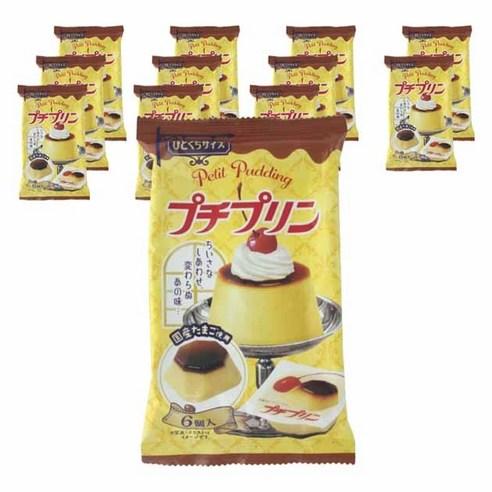kagura 쁘띠 푸딩 6개입, 120g, 12개