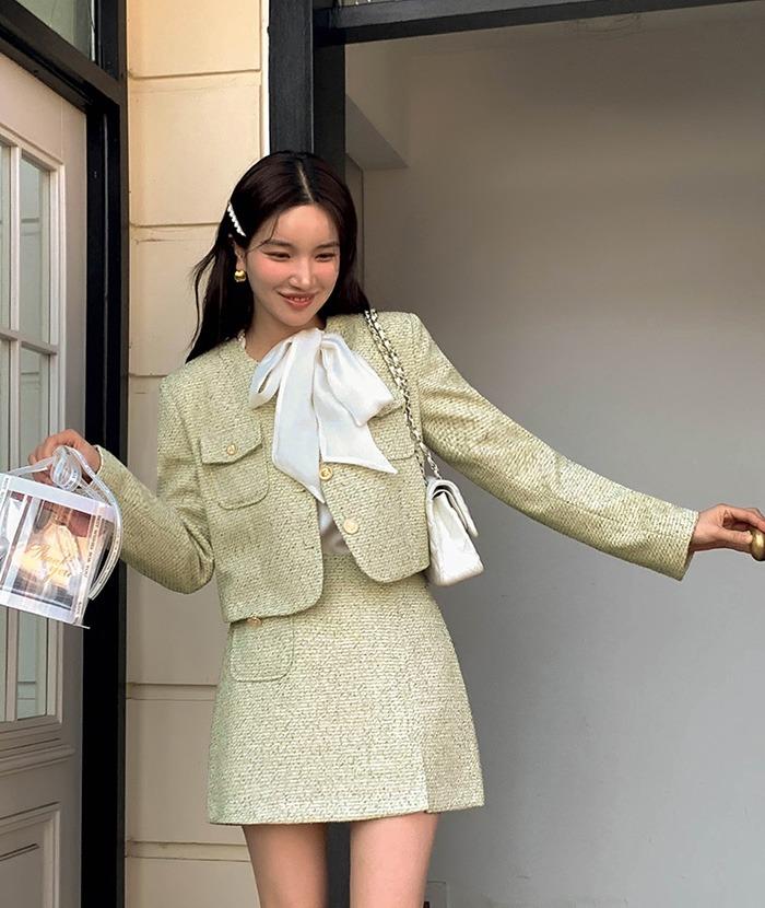 [D&B]시솔르트위드자켓