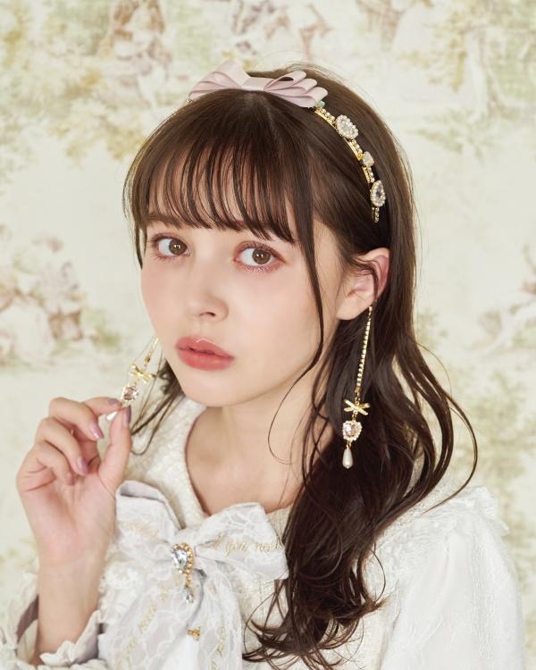 PIUM ハートボタンリボンベルトシャギーコート - 위시버킷