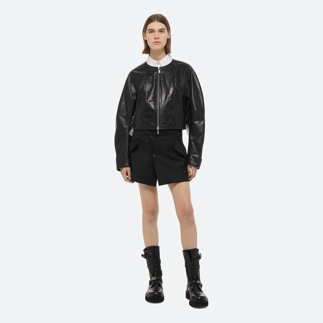 Helmut Lang Articulated Leather Jacket | HELMUTLANG.COM
