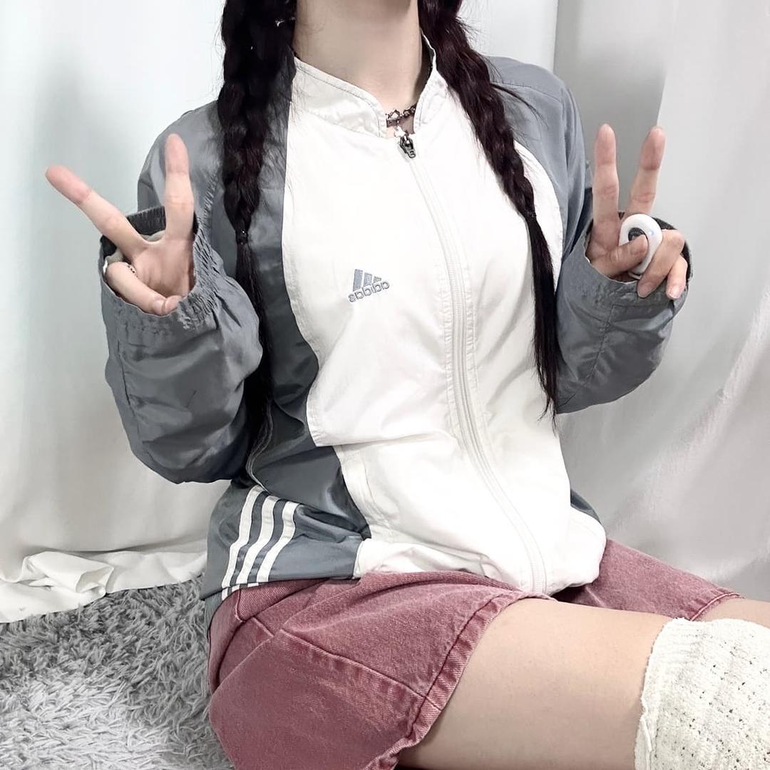 아디다스 자수로고 배색 바람막이 | 후루츠패밀리