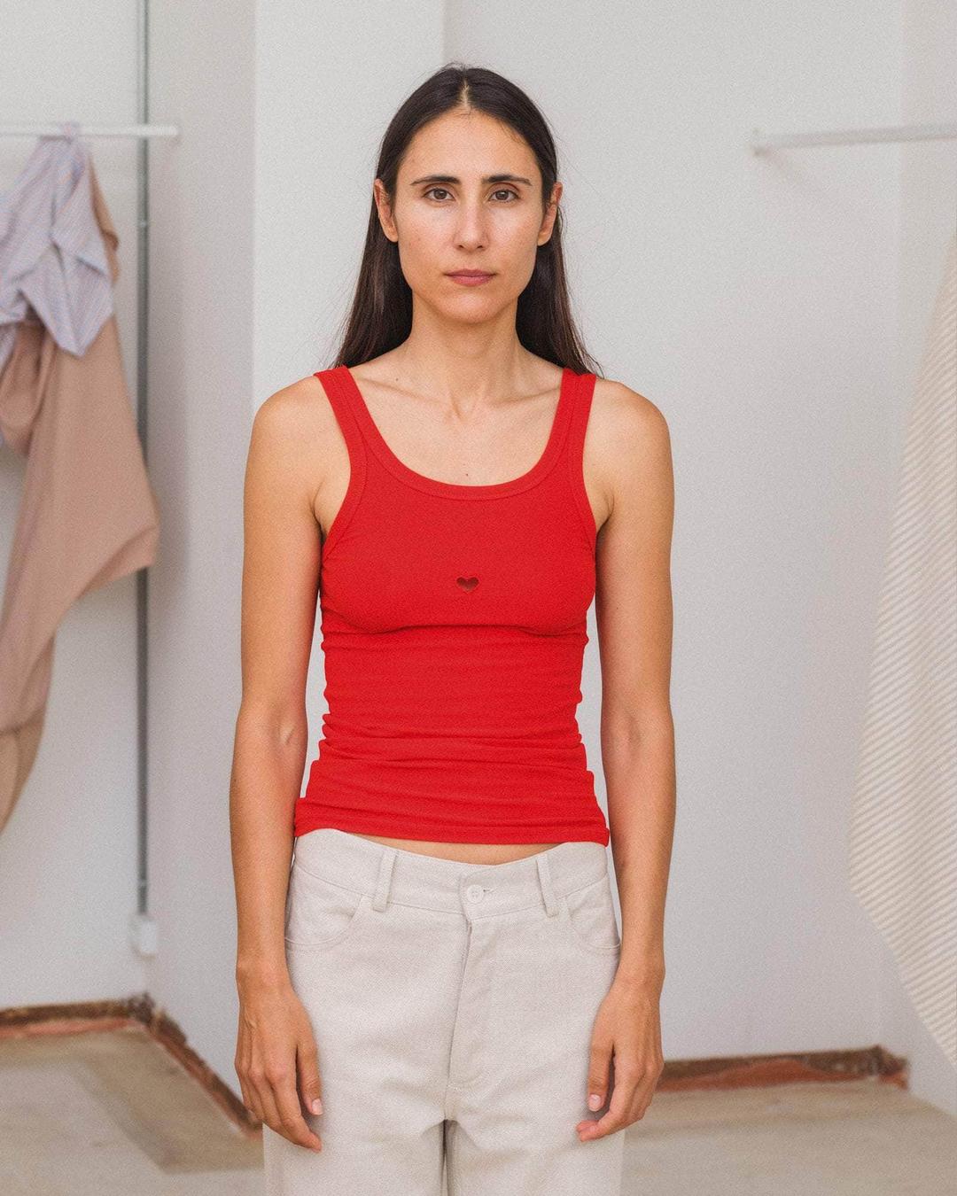 Heart Tank - MY RED / XS