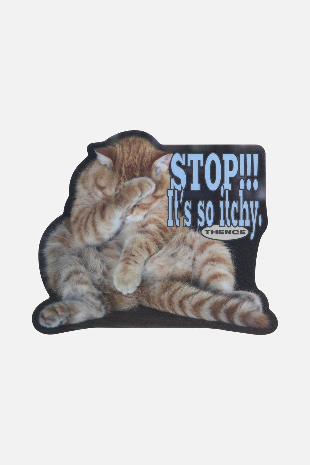 Mouse Pad_Itchy Cat