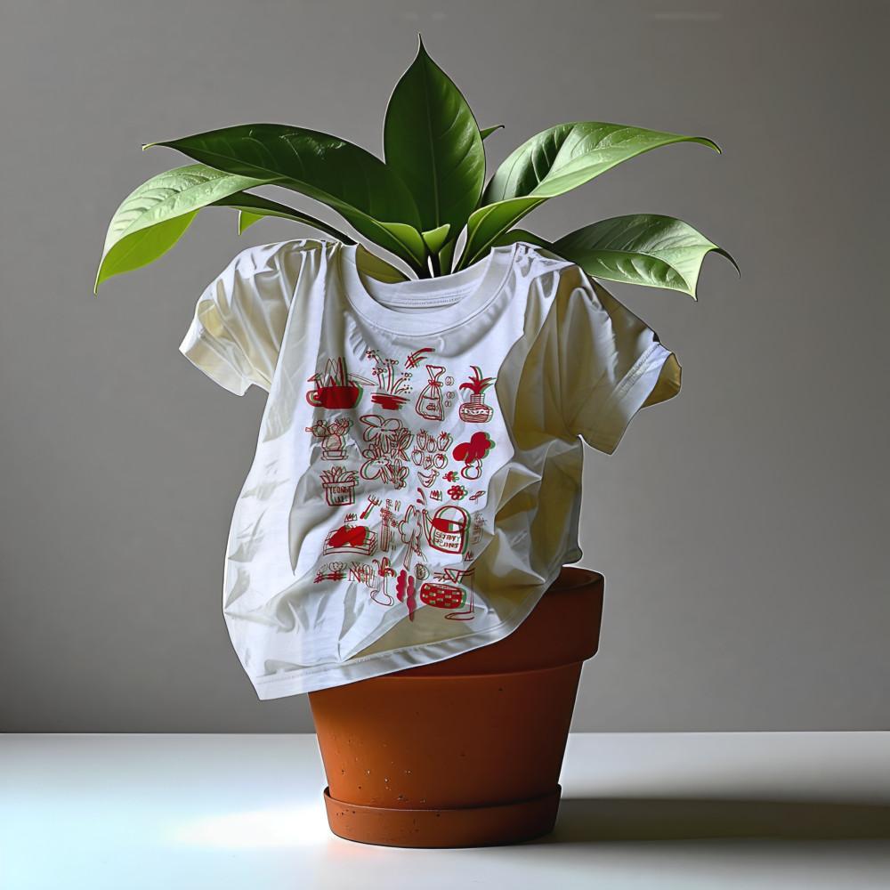 PLANT POT T-SHIRT (COLOR)