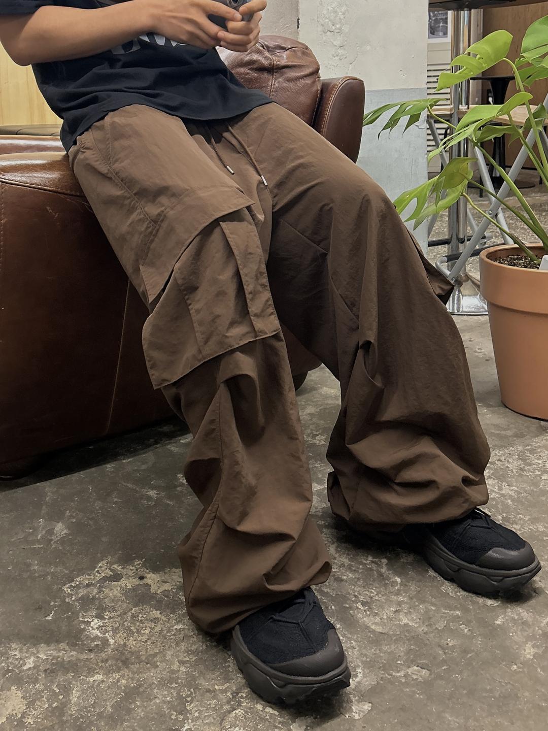 Zipper point cargo pants(3Color)
