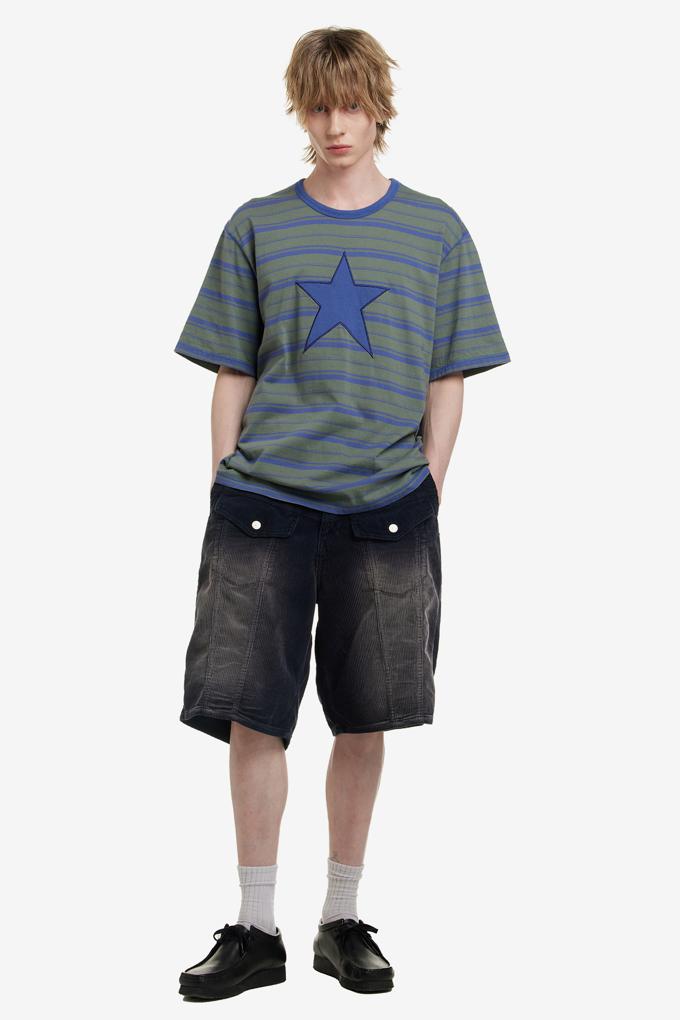 NOSTASY STRIPE STAR TEE