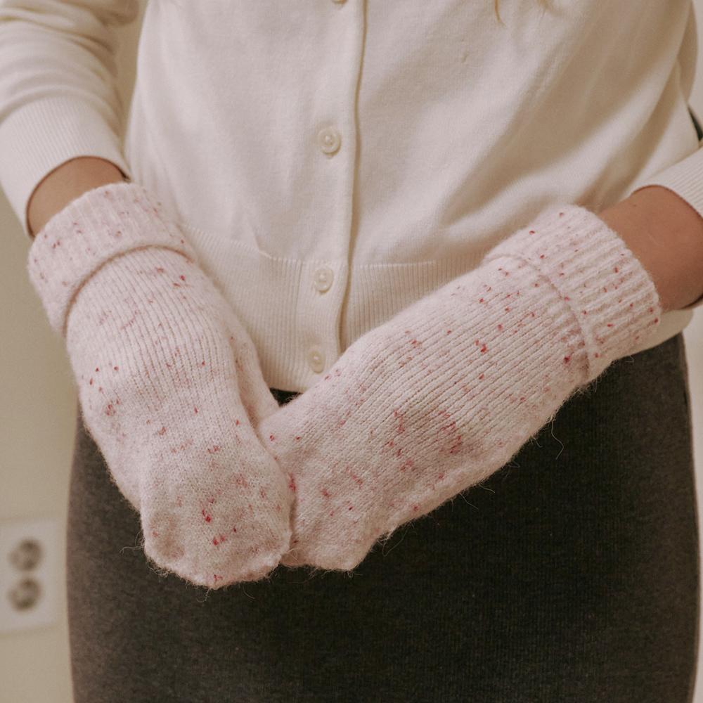 [리뉴얼 오픈] Dot Mitten Gloves (4 Colors)