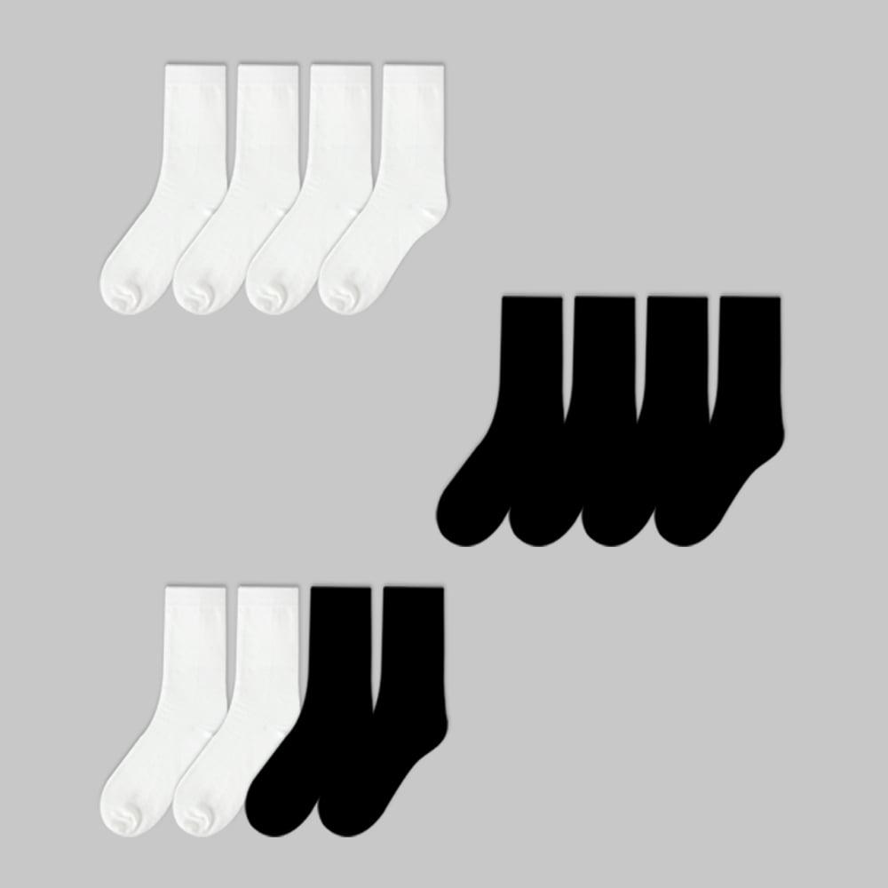 [1만장판매] [B-BASIC] 베이직 삭스 4팩