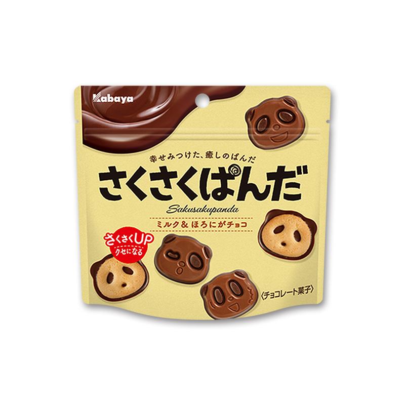 [카바야] 사쿠사쿠 판다 초콜릿 47g