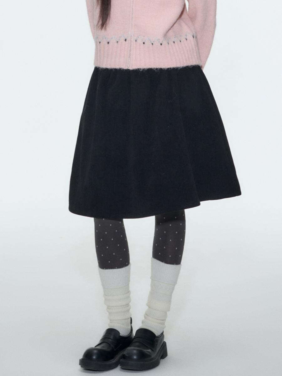 Onthereverse Corduroy Noon Midi Skirt