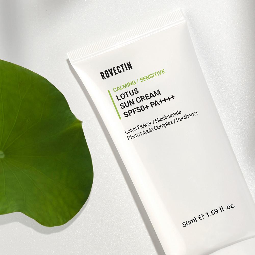 로벡틴 카밍 연꽃수 선크림 SPF50 PA++++ 50ml 더블세트(유기자차)