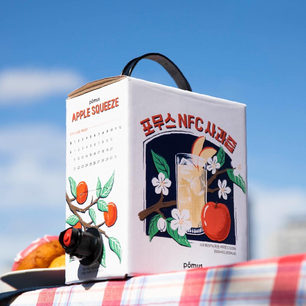 [포무스] 3L NFC 사과즙