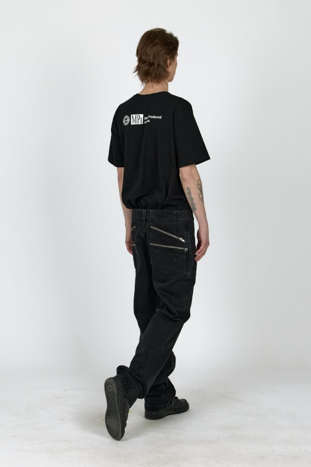 [Pre-order 10% off] MPa SPLIT POCKET PANTS (BLACK) 4/3 순차배송