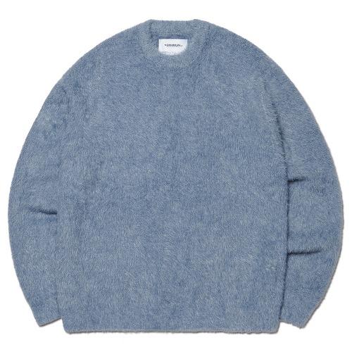 CROPPED HAIRY KNIT - MARINA
