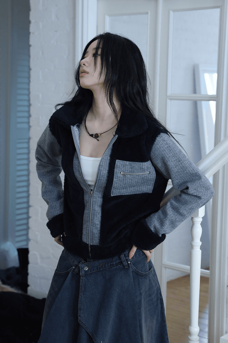 [MD PICK] 무디 양털 집업