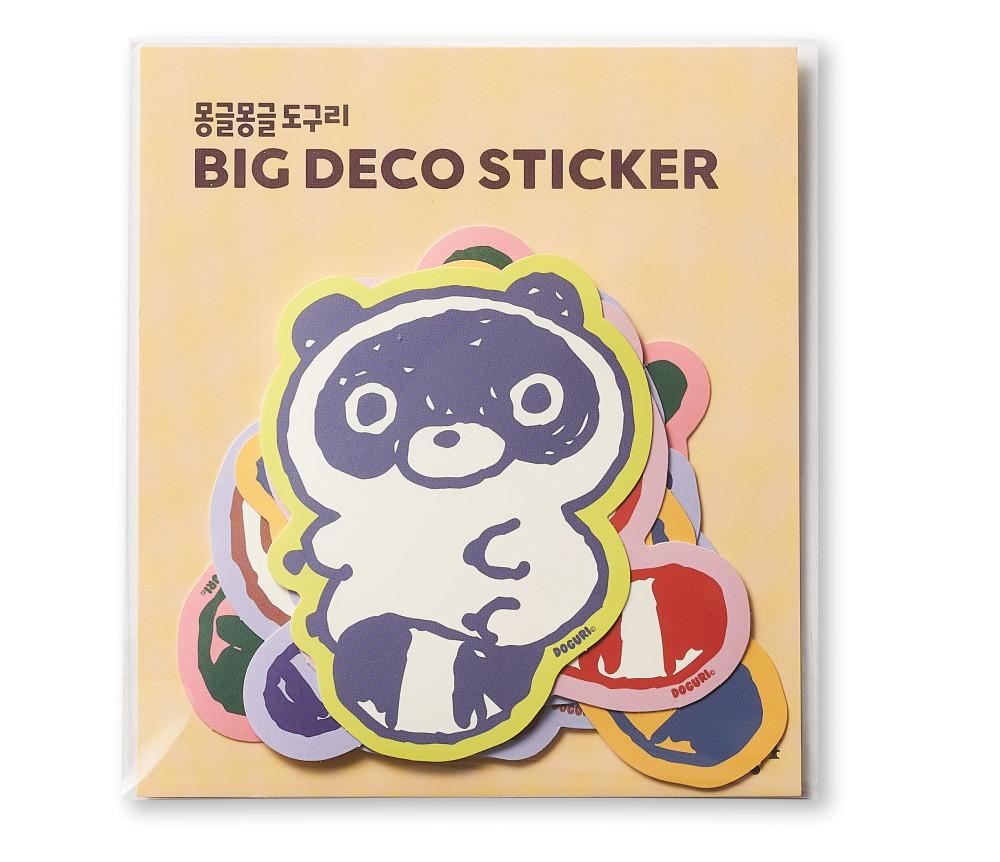 도구리 - 빅 스티커 SET (몽글몽글 ver)