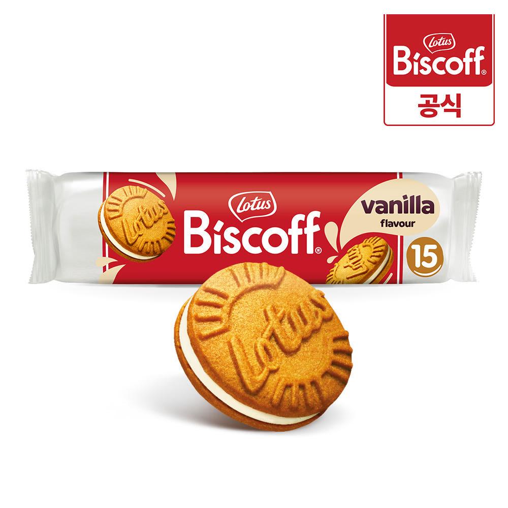 로투스과자 커피 로투스쿠키 비스코프 크림샌드 바닐라 150g