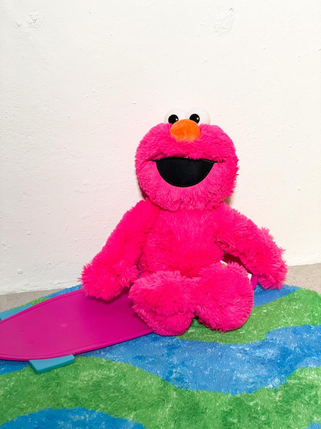 VINTAGE PINK ELMO PLUSH DOLL