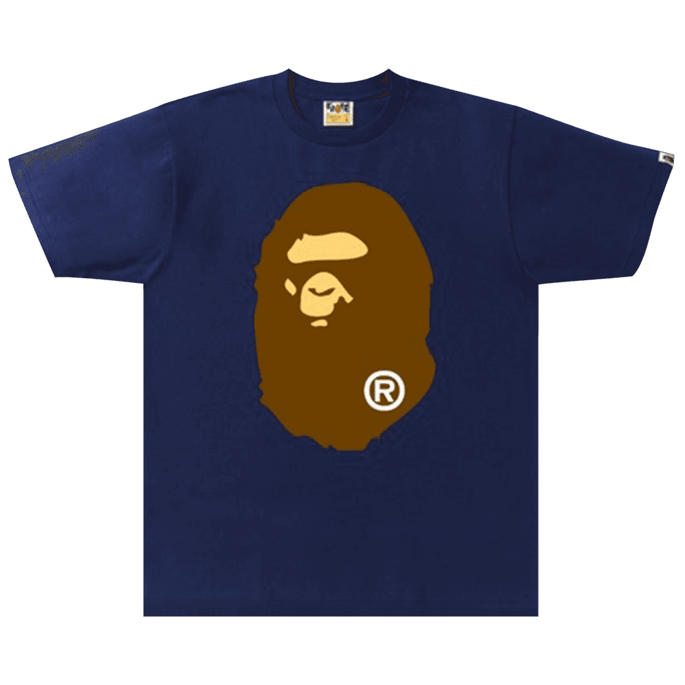 BAPE Big Ape Head Tee 'Navy'