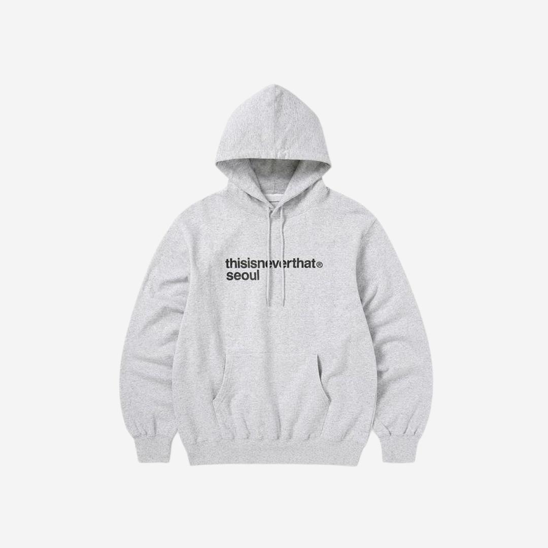 Thisisneverthat Seoul Hoodie Heather Grey