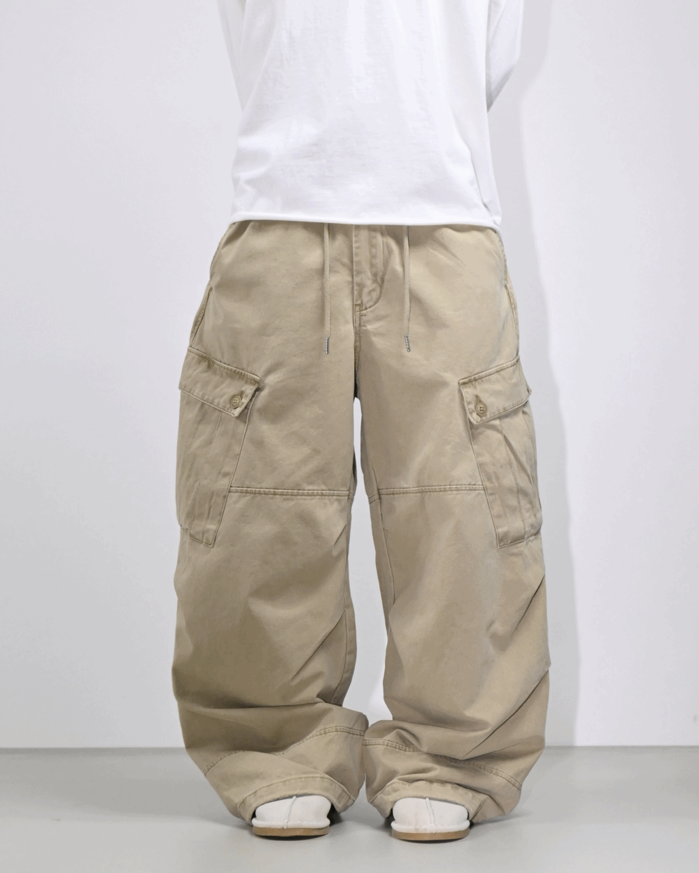 incision pigment cargo pants