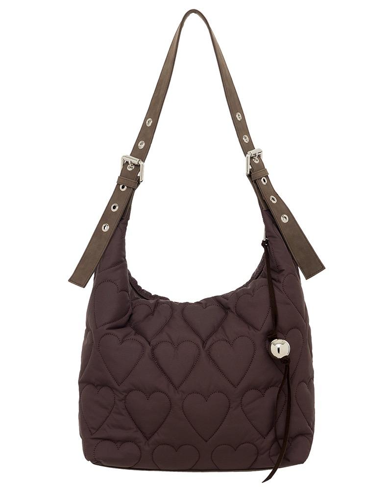 [1st reorder] Fudge Bag [Brown Heart]