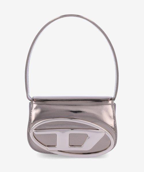 여성 1DR 로고 숄더백 - 메탈 골드 / X08396PS202H2382