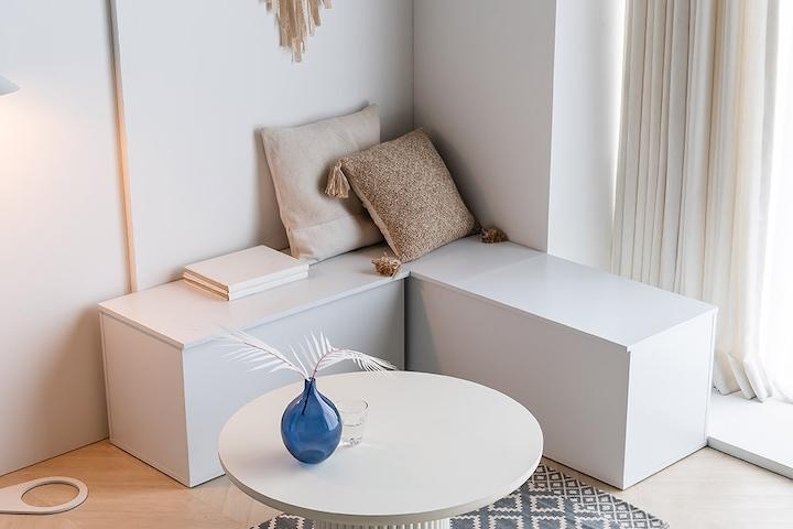 [오늘의집 특별 추가혜택] RF코니 벤치 수납장 수납함 스툴 800 (3colors)_D