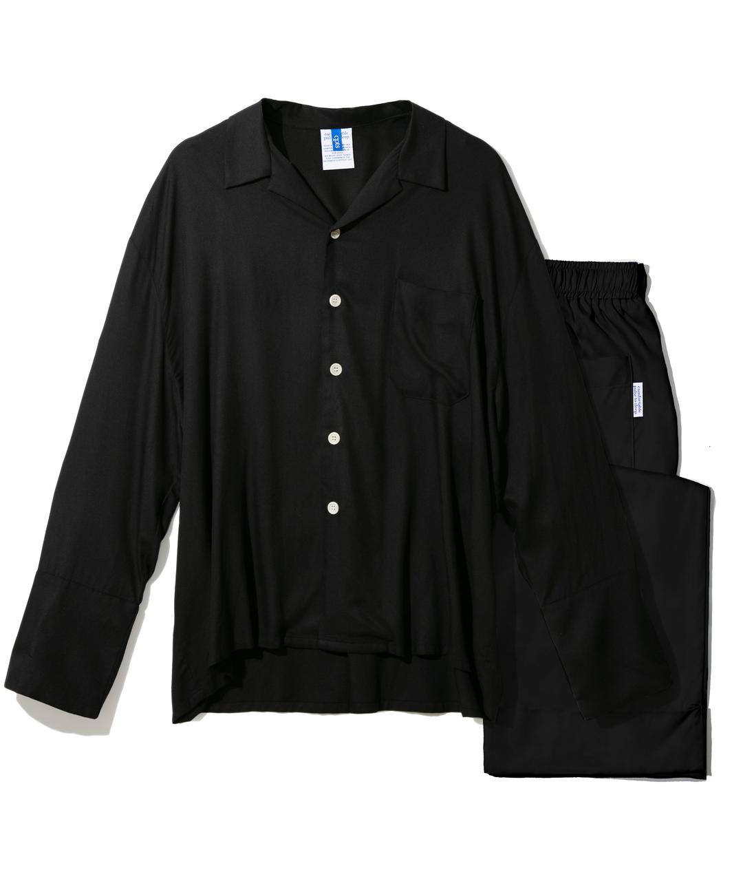 RELAXED PAJAMAS (BLACK)