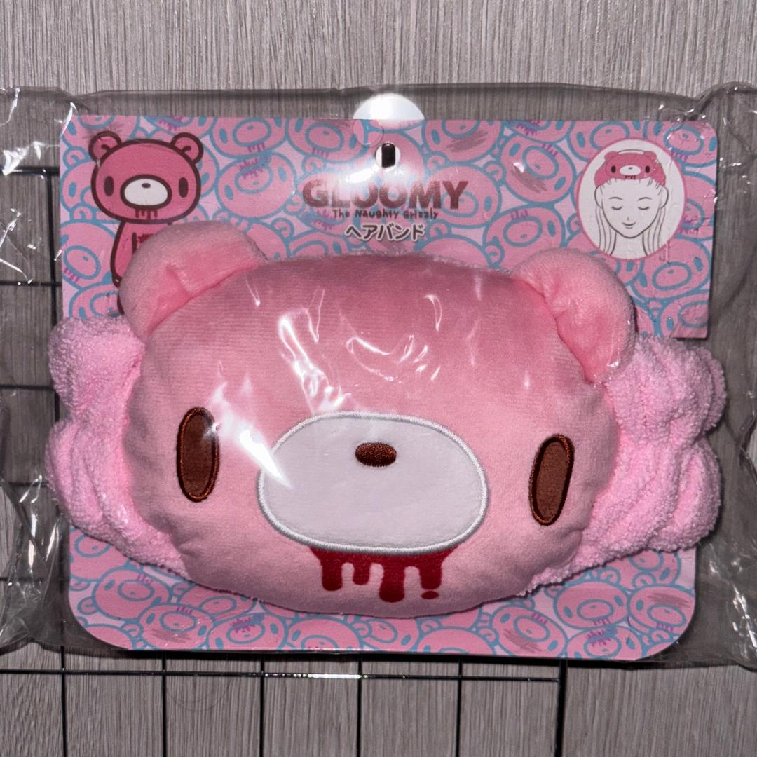 [망키야] 글루미베어 헤어밴드 세안밴드