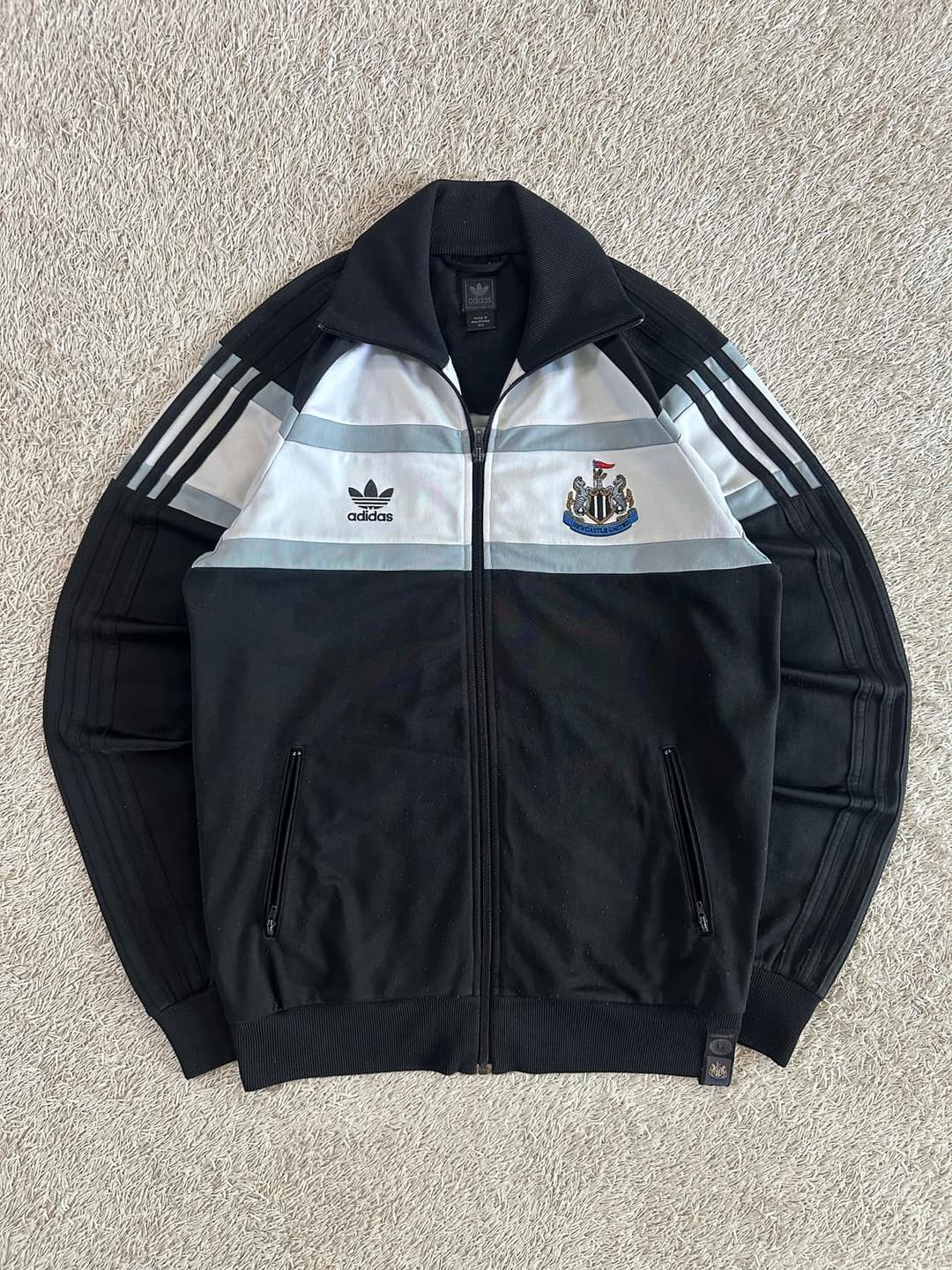 대장급) 90s 아디다스 ADIDAS 뉴캐슬 트랙탑 져지 블랙 | 후루츠패밀리