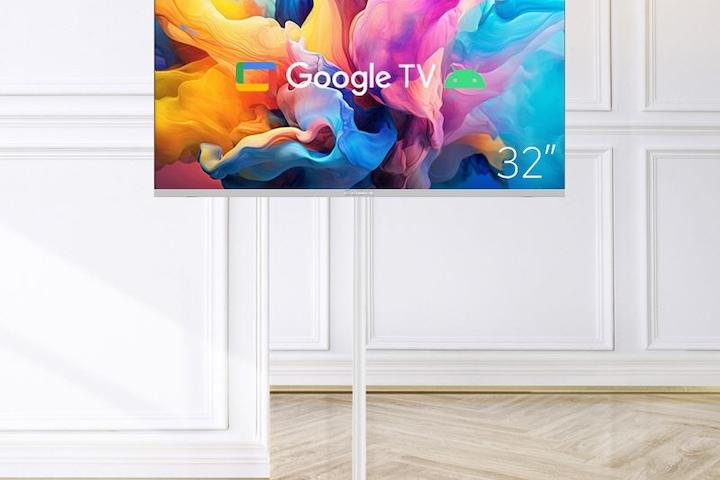 무빙큐빅스 화이트에디션 구글 스마트 81CM(32인치) 이동식TV 삼텐 SET