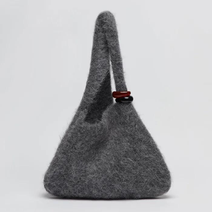 Formica knit bag(Grey)