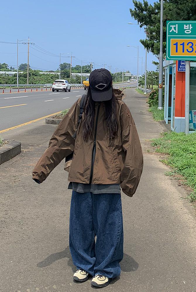 scamp JP 투웨이 후드 윈드점퍼