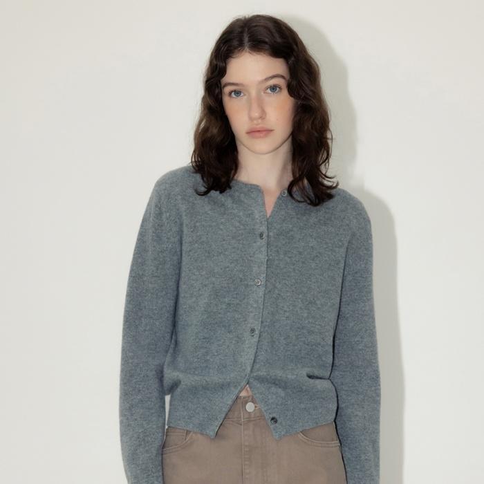 Climb Wool Cardigan (gray)