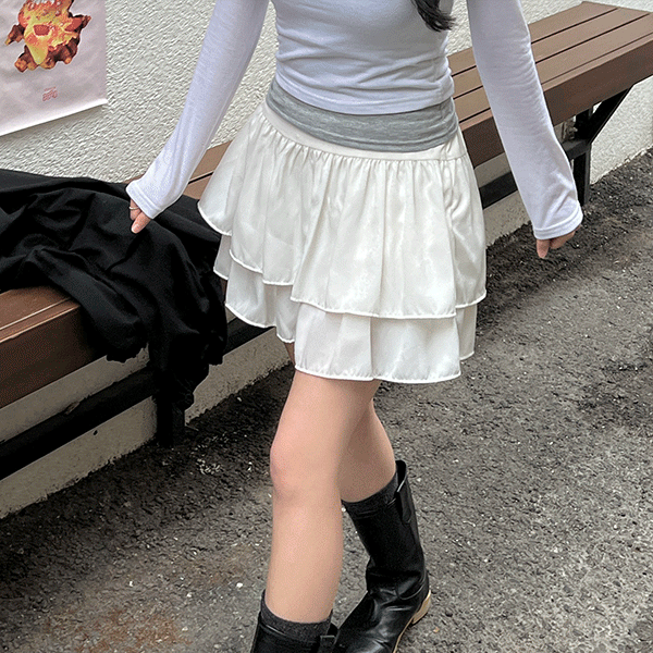 발레코어 미니 스커트