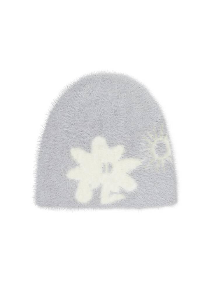 Cali Shaggy Beanie Grey
