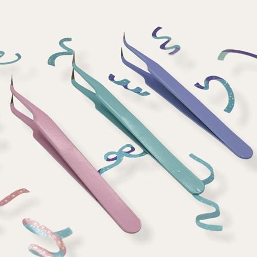 스티커가 잘 집히는 핀셋 (11종)