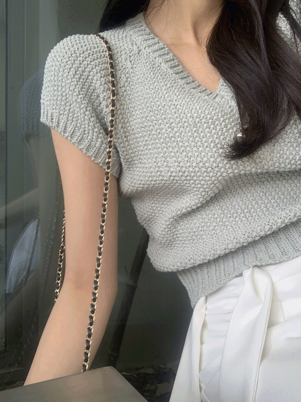 SS 하찌 V넥 반팔 NT *REORDER