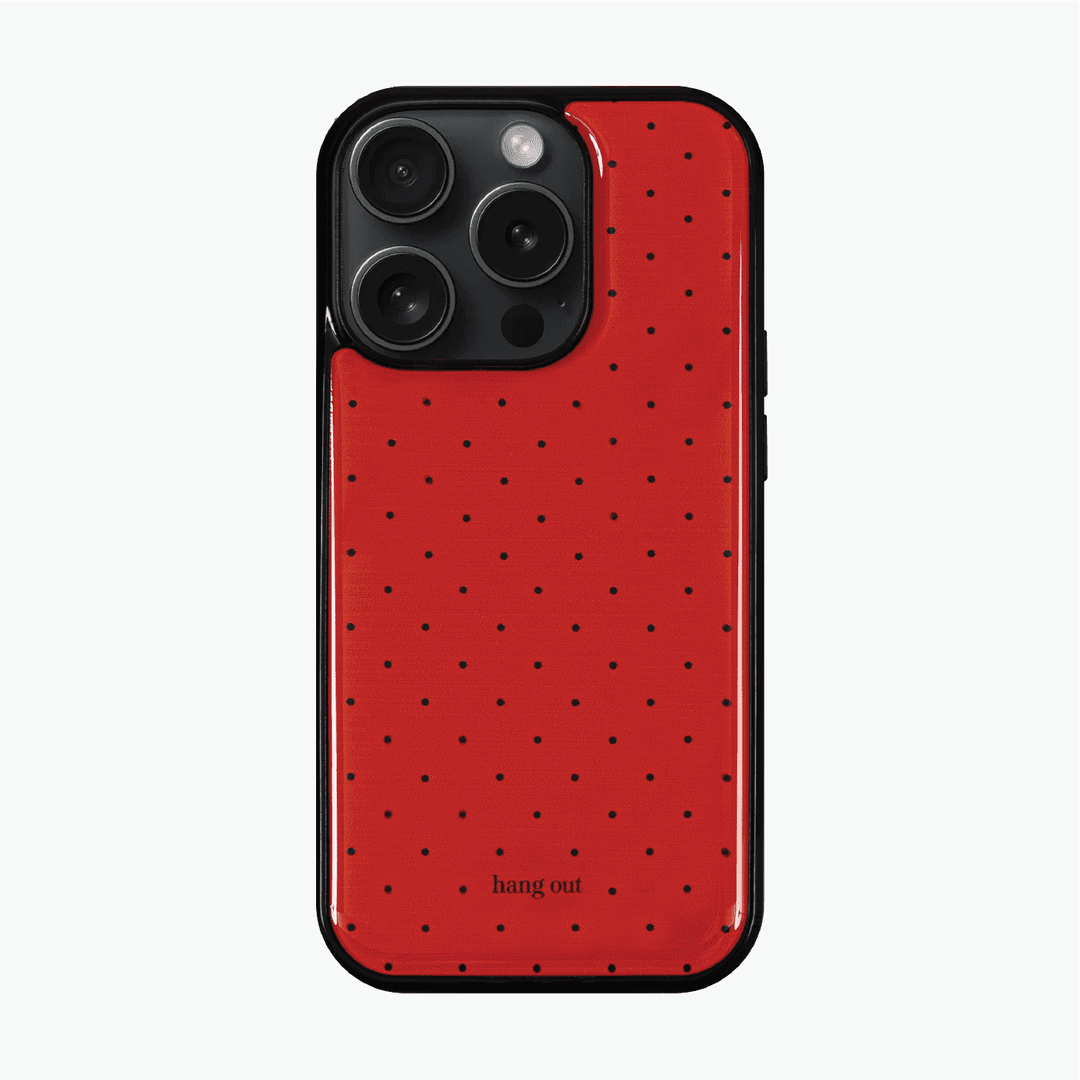 주문제작 / Red strawberry case