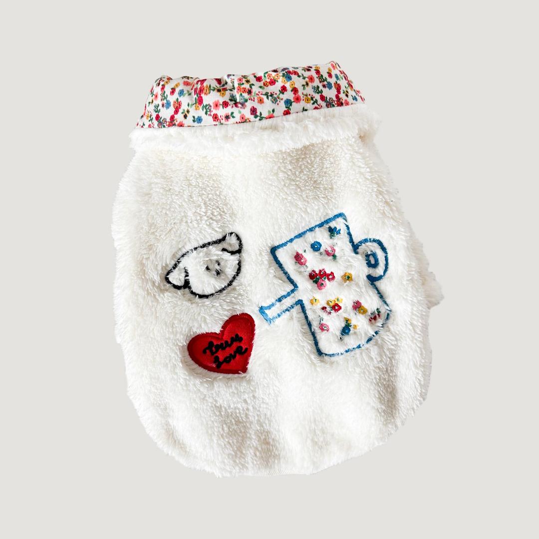 트루 러브 폼폼 점퍼(아이보리)(12/13 입고예정)