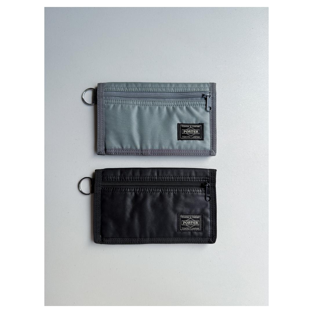 PORTER - LONG WALLET (Gray, Black)
