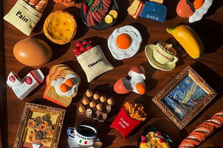 푸드 미니어처 마그넷 냉장고 자석 43type