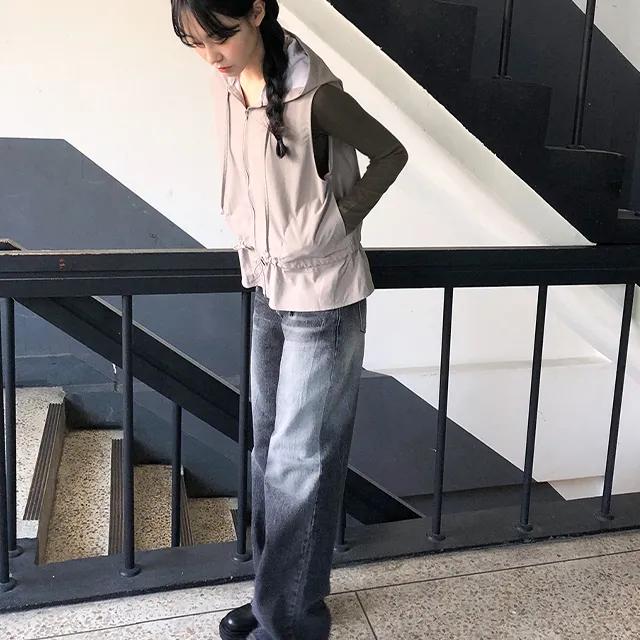 stopper hood vest 2 color