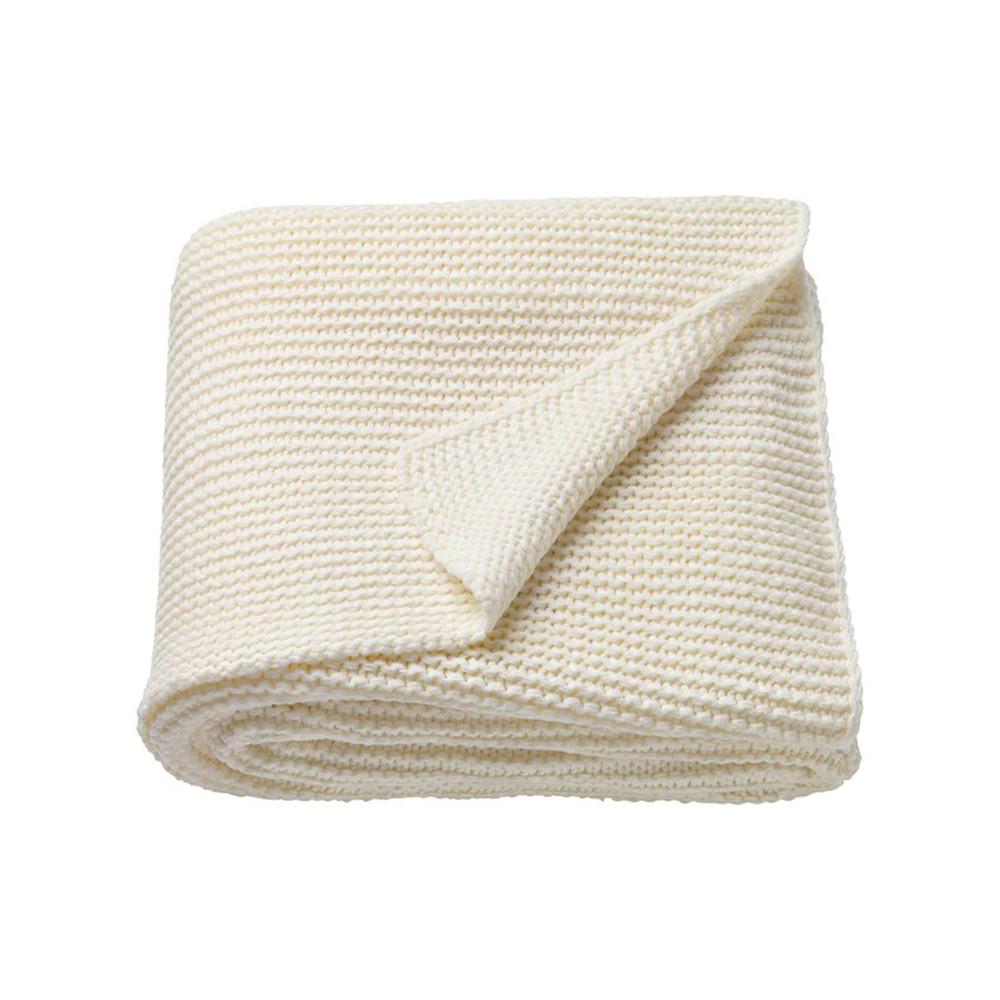 이케아 블랭킷 차박 캠핑 INGABRITTA 잉아브리타 담요/스로우, 오프화이트130x170 cm 103.522.71