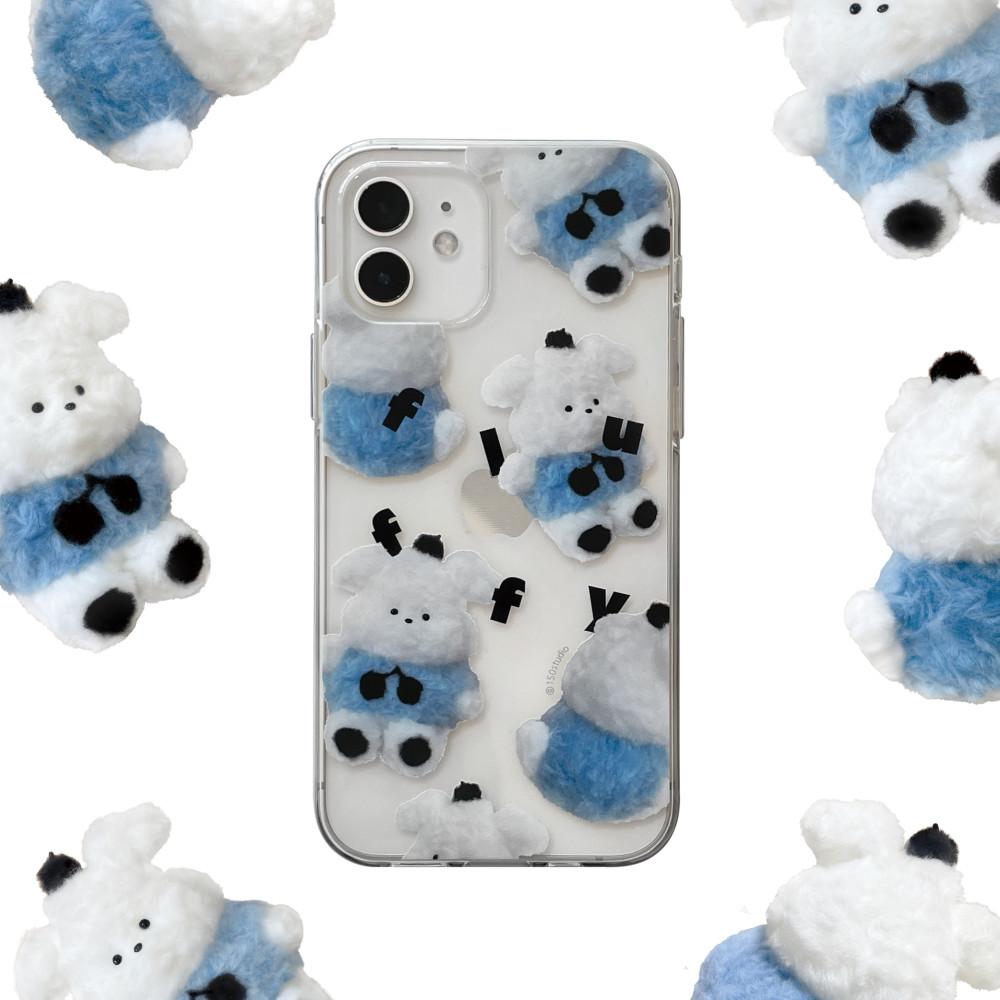 150스튜디오 플러피 젤하드 폰케이스