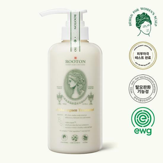 루톤 여성두피용 알파 에르겐 트리트먼트 500ml(두피&모발 듀얼케어)